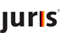 Verweis zu juris GmbH, die Seite wird in einem eigenen Fenster angezeigt. Logo juris